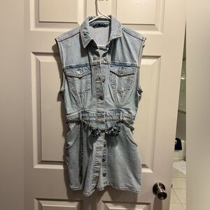 Zara denim dress